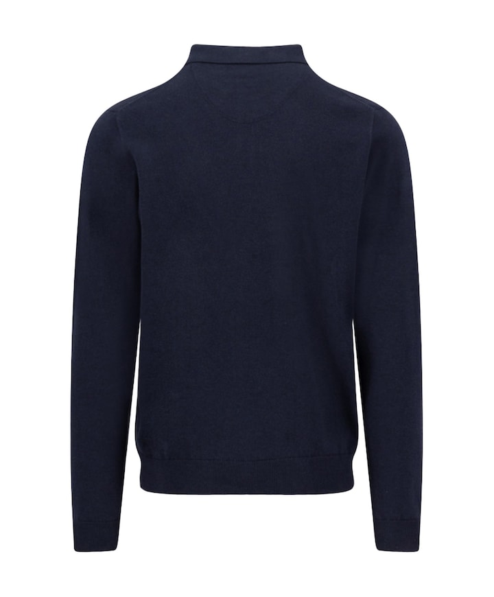 Heren polo blauw