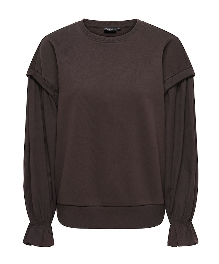 Dames sweater bruin