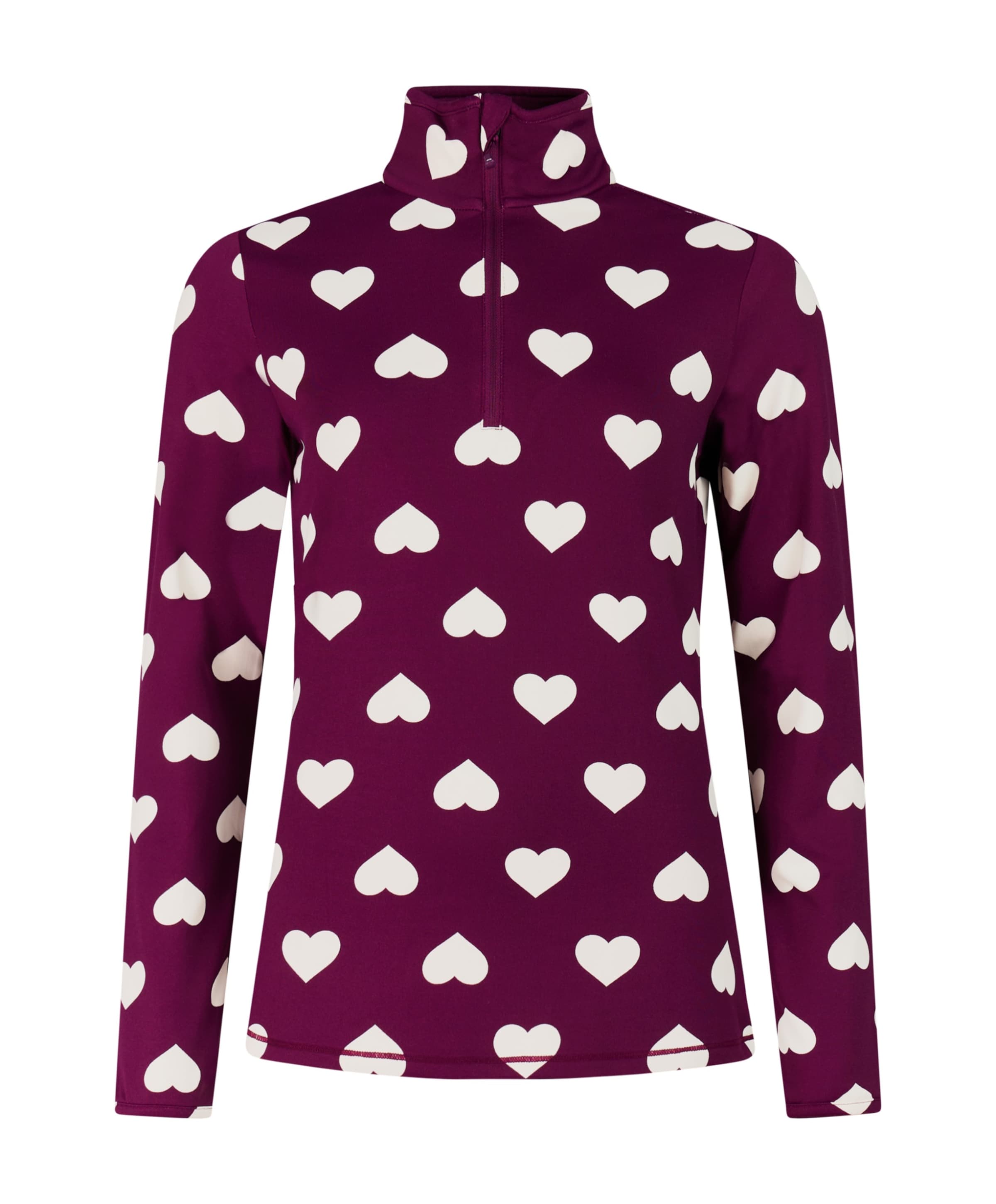 Dames pully paars
