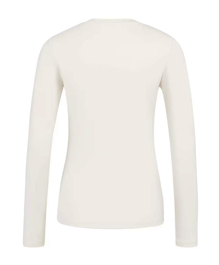 Dames longsleeve ecru