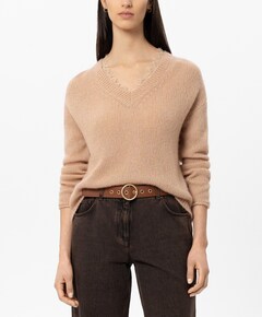 Dames trui beige