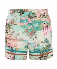 Heren zwemshort multicolor
