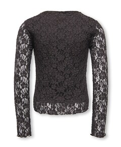 Meisjes longsleeve bruin
