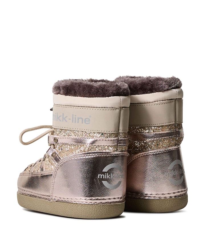 Glitter boots goud
