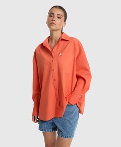 Dames blouse oranje