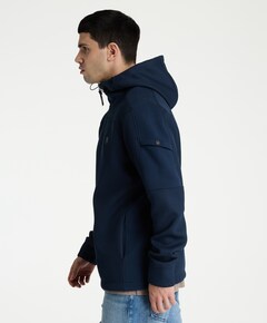 Heren vest blauw