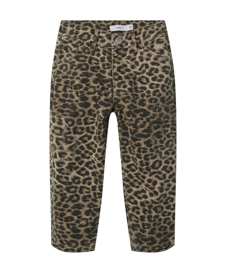 NMFBELLA MOM TWI PANTS 4444-TD NOOS meisjes jeans bruin