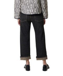 BAGGY dames jeans bruin