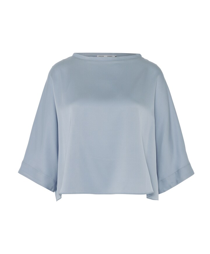Dames blouse blauw