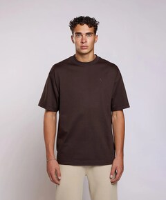 Heren t-shirt bruin