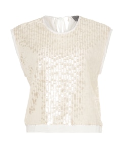 Dames top beige