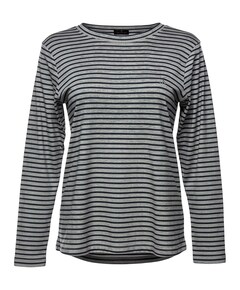 Dames longsleeve blauw