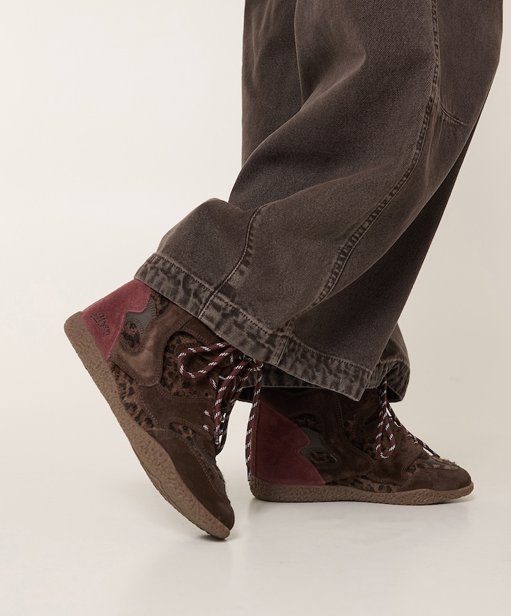 dames sneakers bruin