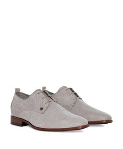 Greg Stones heren veterschoenen beige