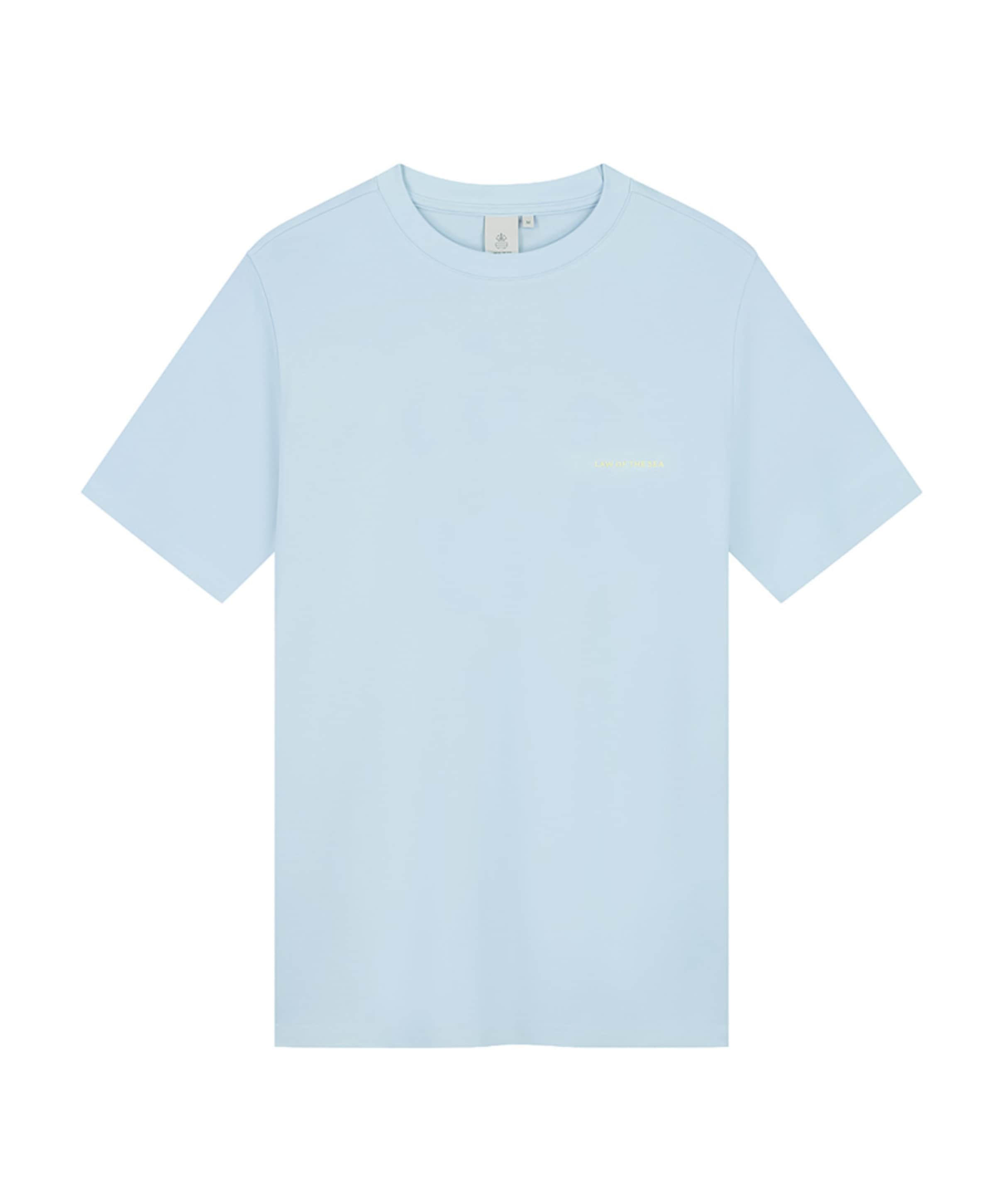 Heren T-shirt blauw