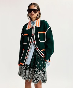 Dames vest groen