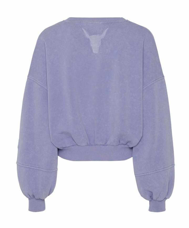 Dames sweater paars