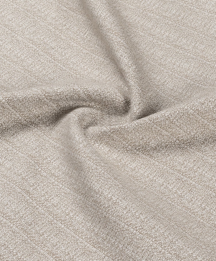 Heren overhemd lange mouw beige