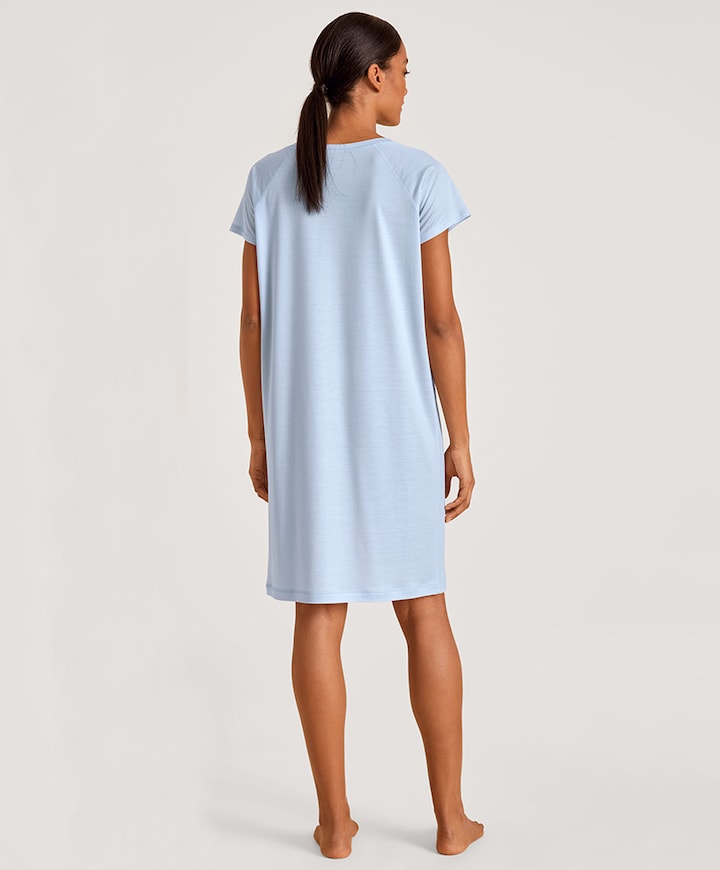Dames nachthemd blauw