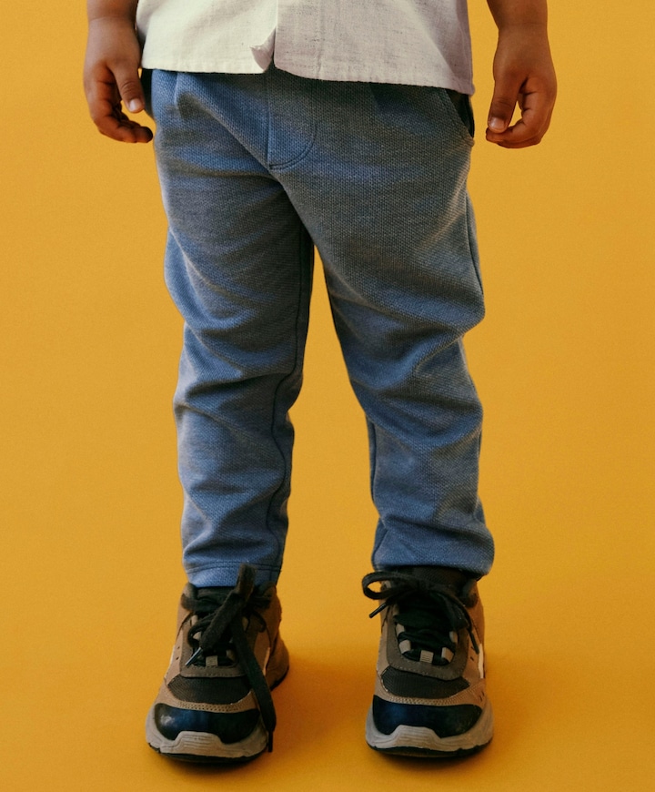 NMMROBINO SWEAT UNB jongens broek blauw