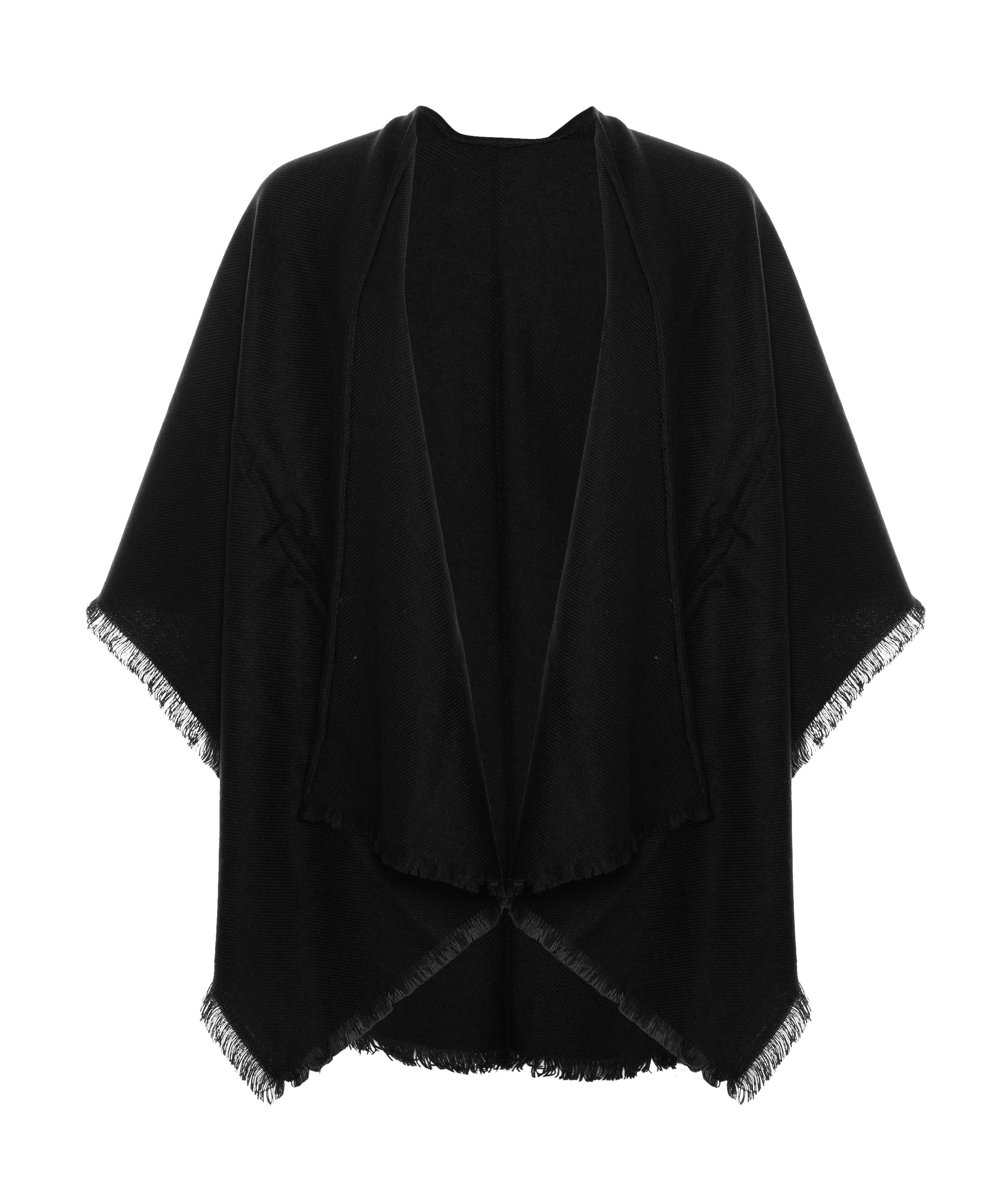 Poncho zwart