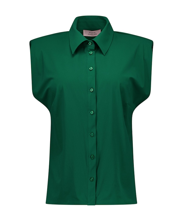 Dames blouse groen