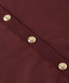 Dames vest bordeaux