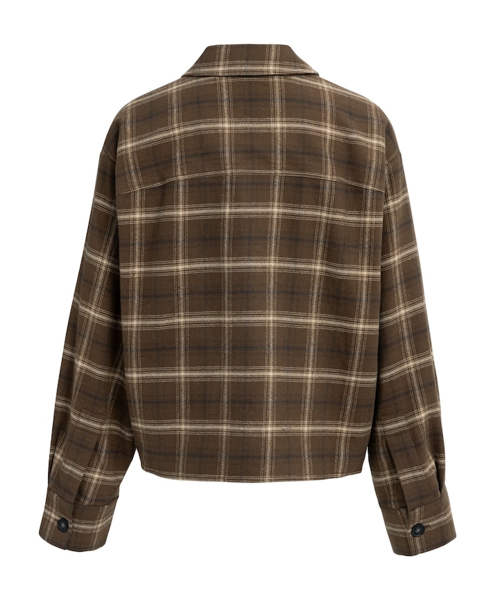 Dames blouse bruin