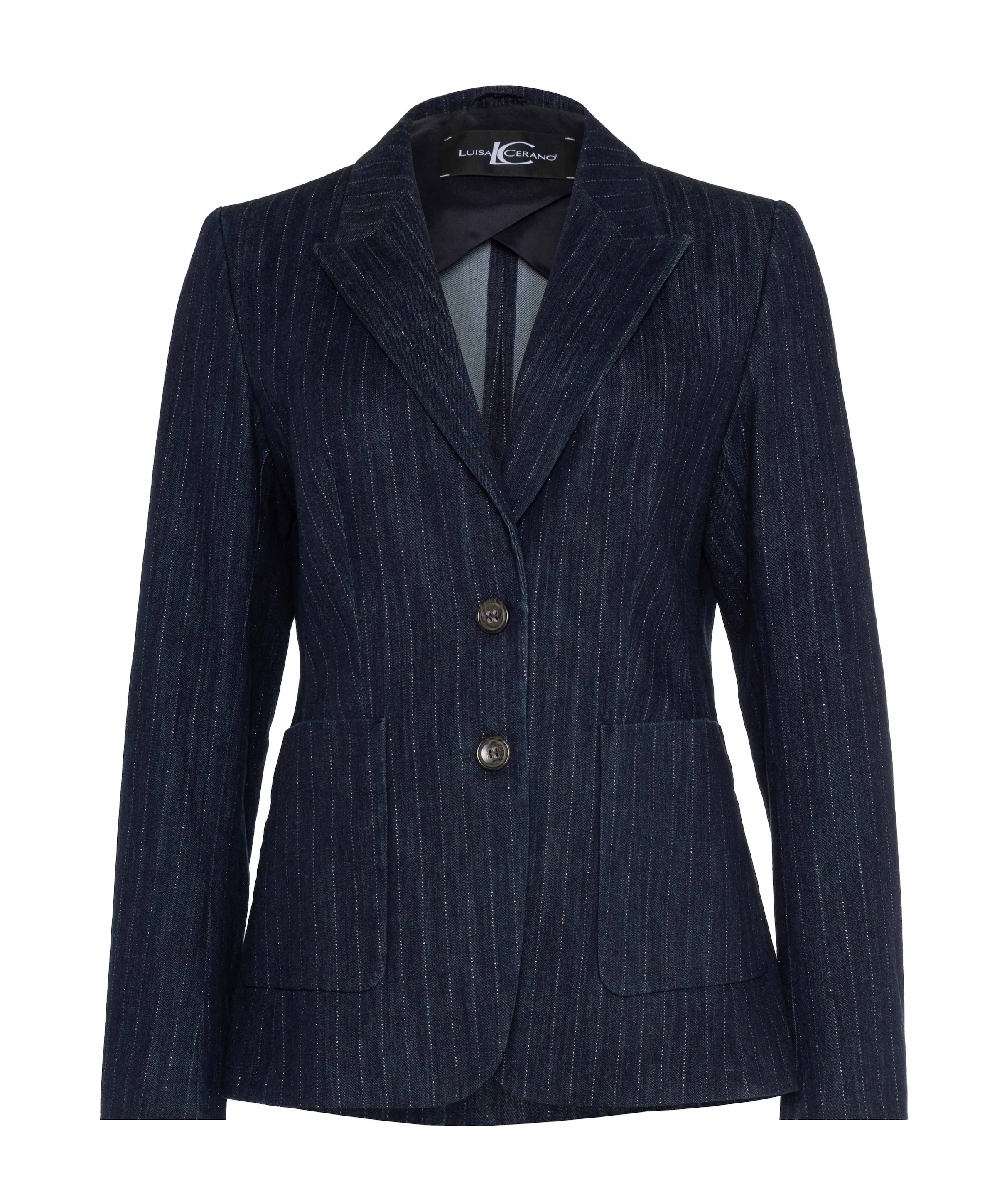 Dames blazer blauw