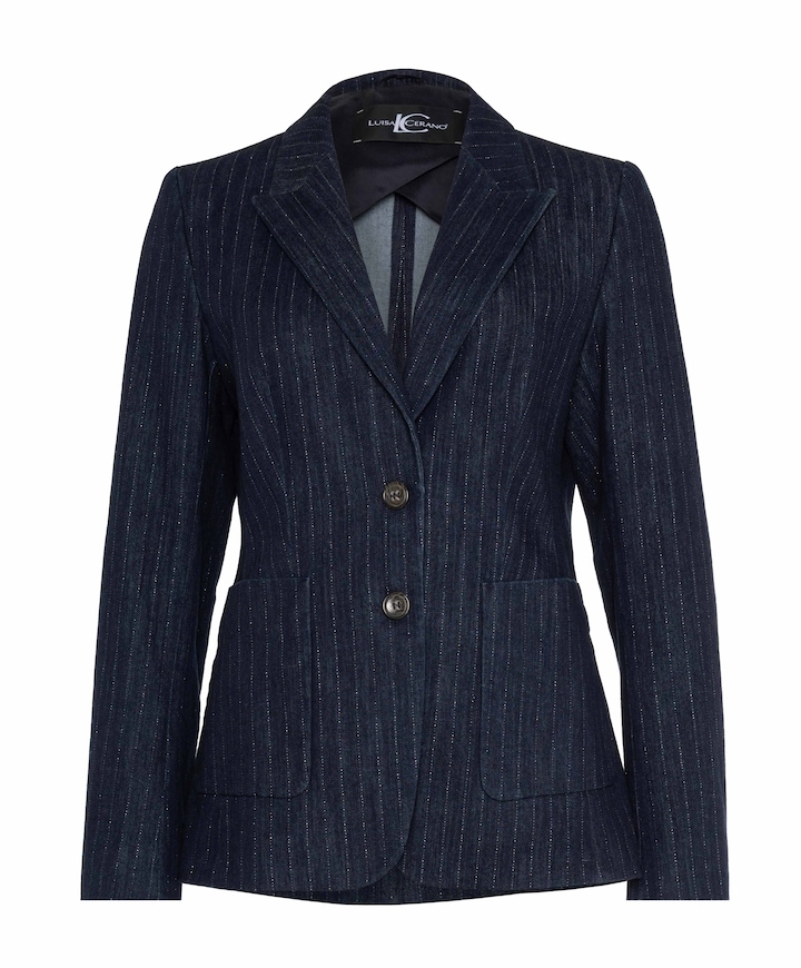 Dames blazer blauw
