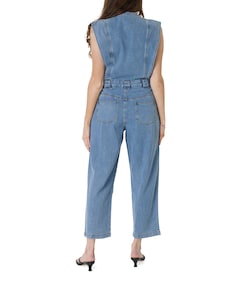 dames jumpsuit blauw