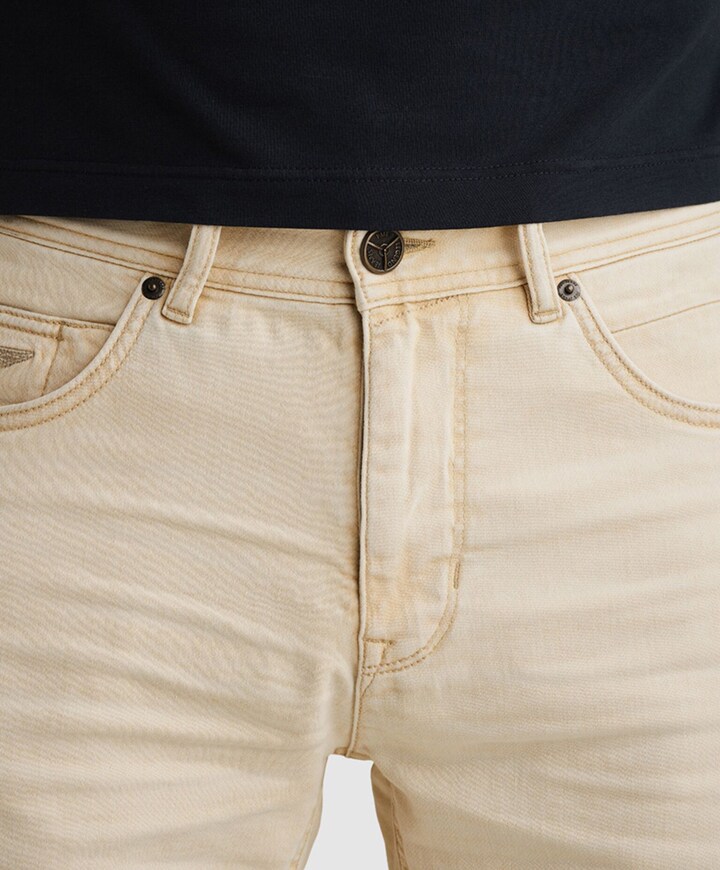 WINGLOAD SHORTS LIGHT WASHED SWEAT heren korte broek beige
