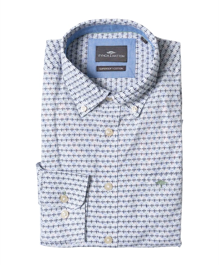 Overhemd lange mouw ecru