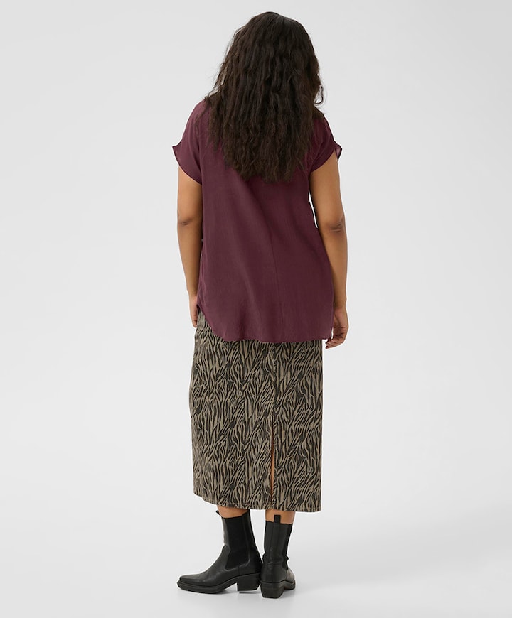 Blouse bruin