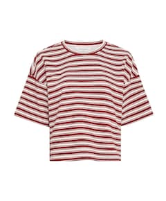 Dames T-shirt bordeaux