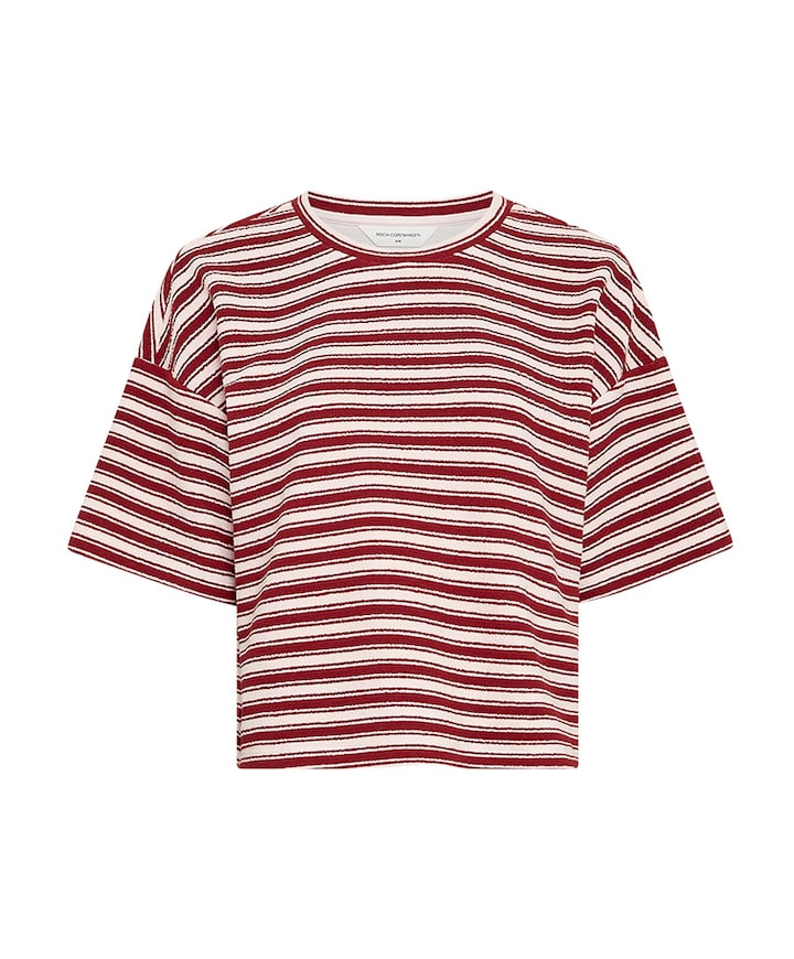 Dames T-shirt bordeaux