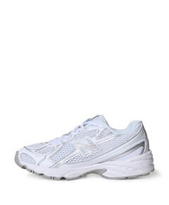 740 bungee lace uniseks sneakers  wit