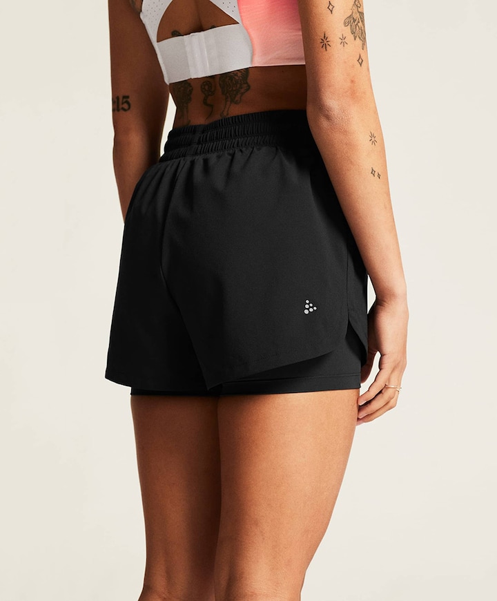 ADV Essence 2-in-1 Shorts 2 W zwart