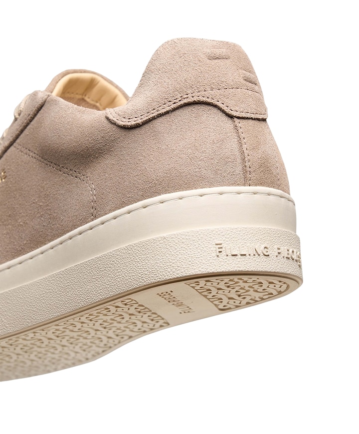 Tiebreak Suede heren sneakers beige