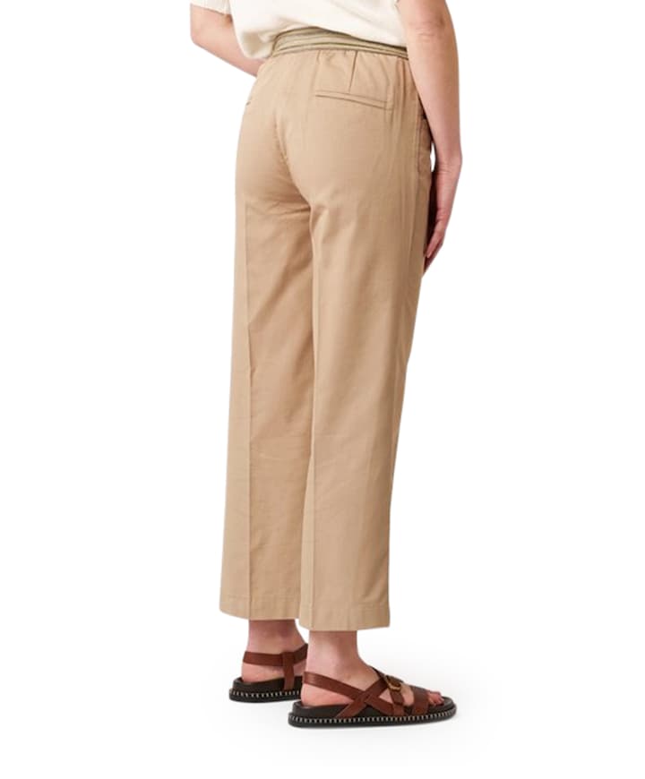Sue Wide 7/8 dames broek beige