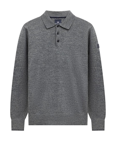 Heren polo grijs