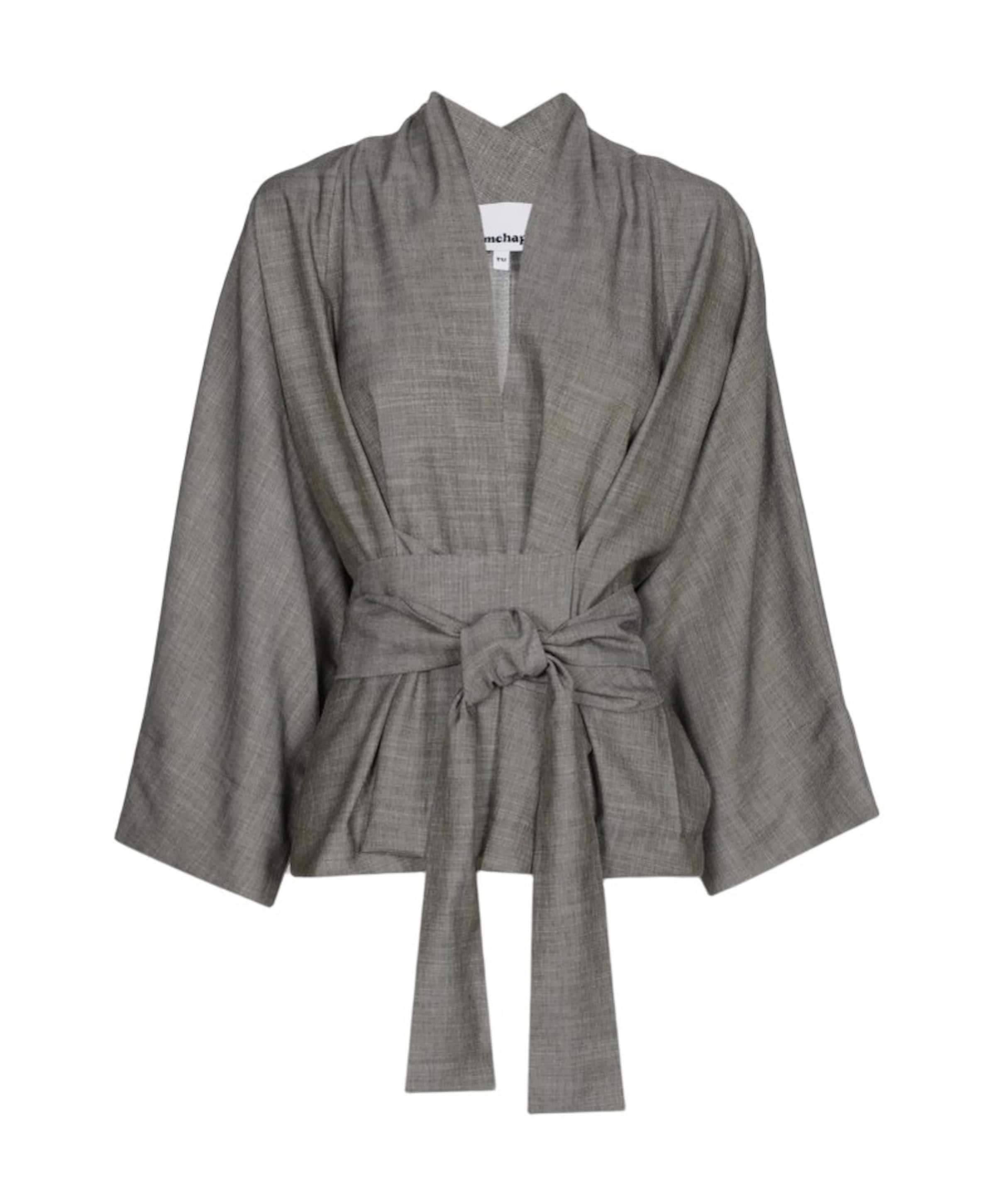 Dames blazer grijs