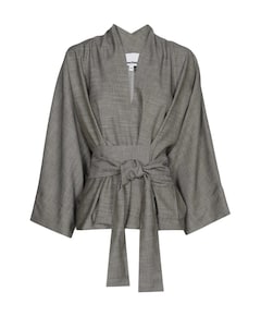 Dames blazer grijs