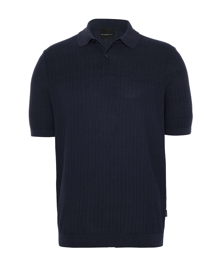 Heren polo blauw