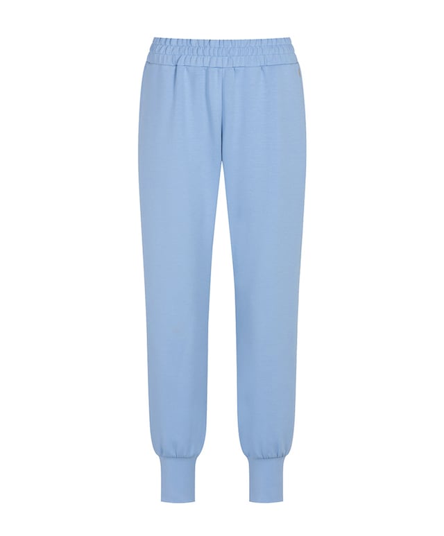 pants ankle cut tight blauw
