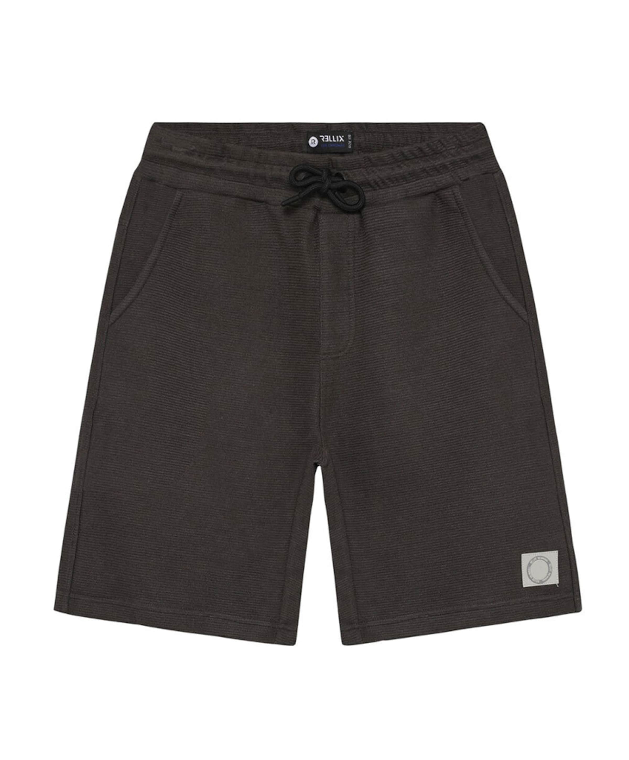 Jog short structure jongens korte broek grijs