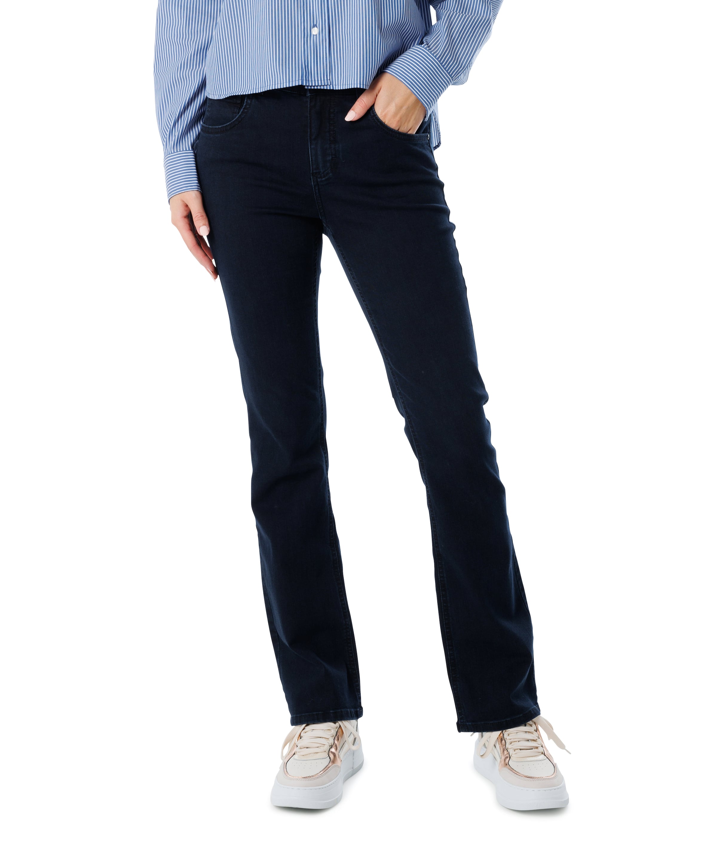 Leni dames jeans blauw