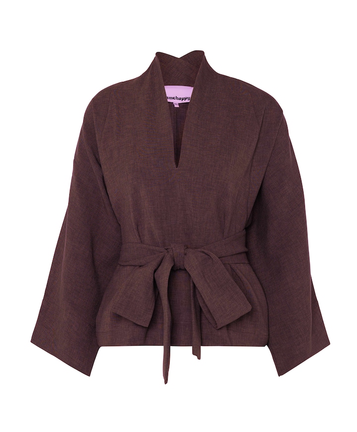 Dames blouse bordeaux