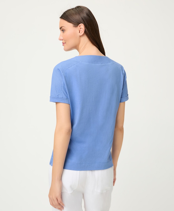 Dames T-shirt blauw