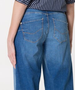 RICH PALAZZO dames jeans blauw
